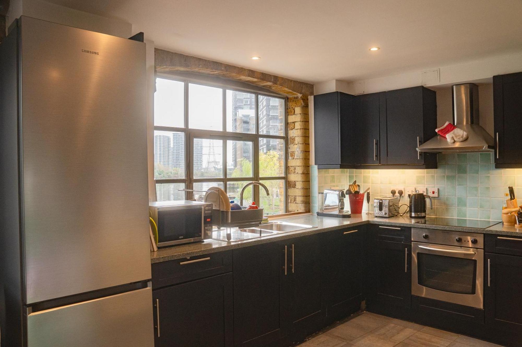 Loft Style Apartment Near O2, Abba Voyage, Excel London Exteriör bild